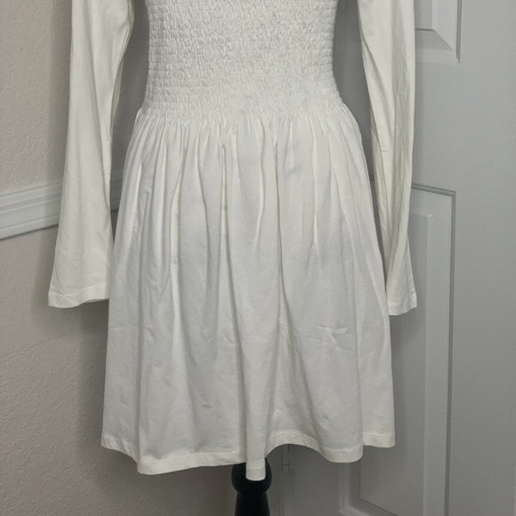 NWT Nasty Gal Plus Size Shirred Waist Mini Dress - Picture 5 of 10